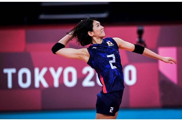 일본 여자배구대표팀의 코가 사리나. 사진｜FIVB