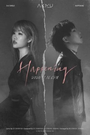 AKMU announced its Comeback with third single 'Happening' on November 16th