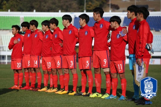 2018 AFC U-19 챔피언십 예선에 출전한 U-18 대표팀