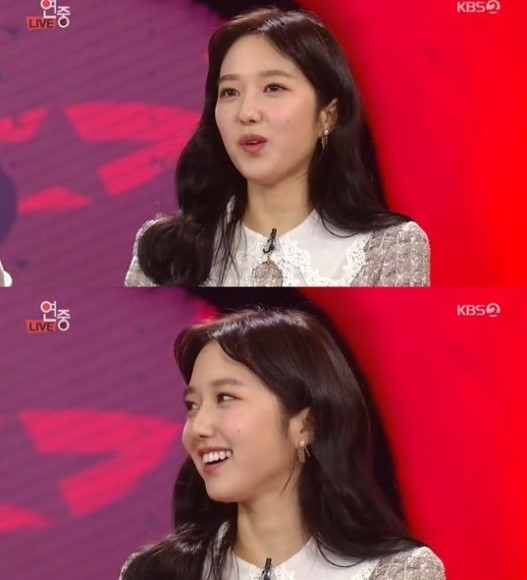 5일 방송된 KBS2 '연예가중계'에 출연한 이혜성 아나운서