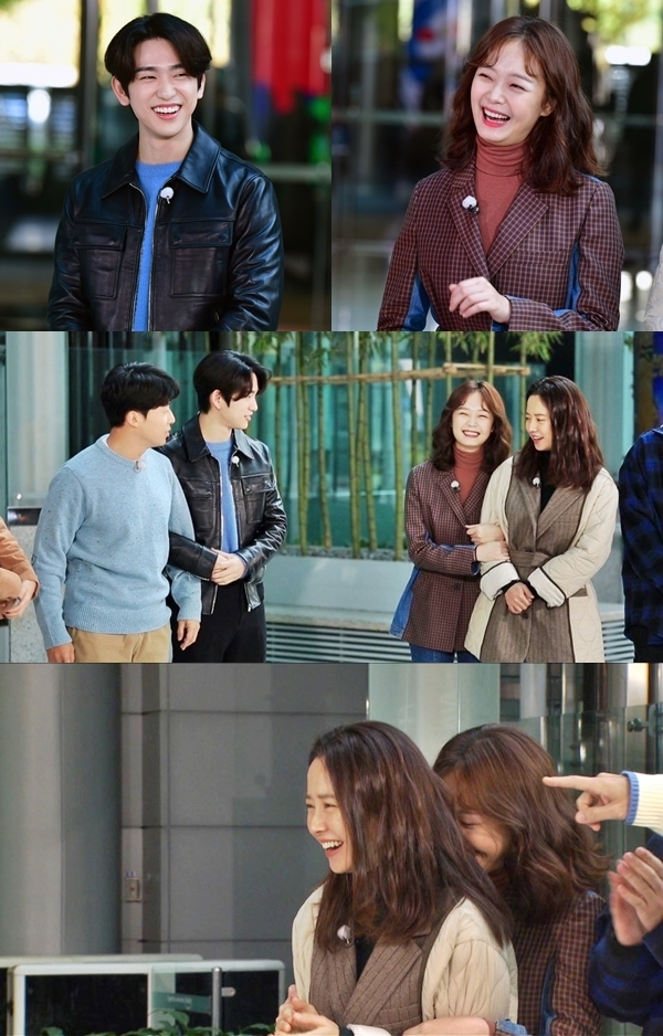 SBS '런닝맨'에 출연한 전소민과 갓세븐 진영