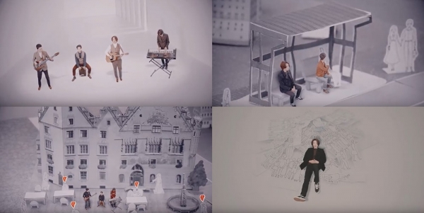 사거리 그오빠의 신곡 ‘누가 나 좀’ 뮤직비디오 장면.