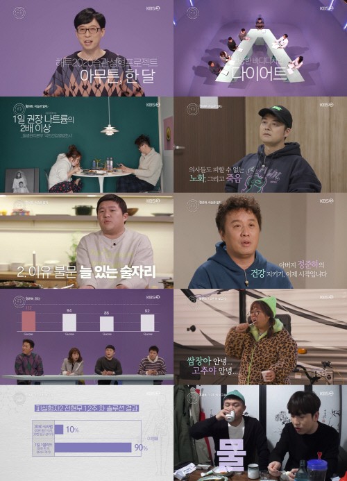 KBS2 ’해피투게더4‘ 방송 화면.