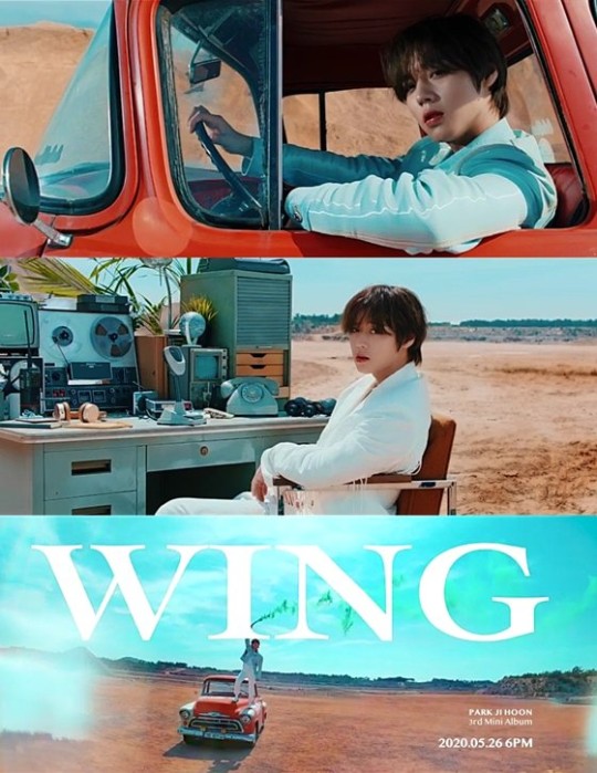 ‘Wing(윙)’ 뮤직비디오 티저 영상 화면.