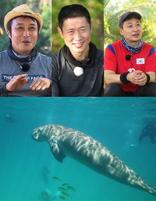 전설의 동물 듀공을 찾아 나선 ‘흥미진진’ 세 형님들의 수중 탐사기는 30일 밤 9시 SBS ‘정글의 법칙 in 코론’에서 확인할 수 있다.