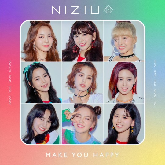 니쥬는 30일 0시 한국과 일본에서 프리 데뷔 디지털 미니앨범 '메이크 유 해피'(Make you happy)를 발표했다.