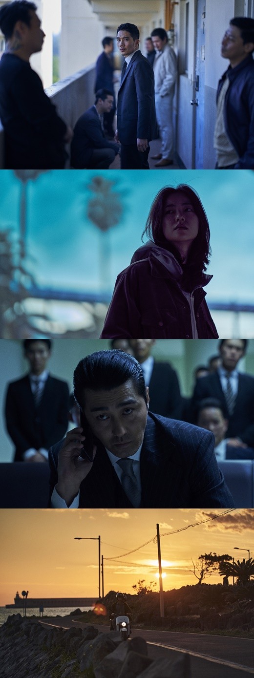 '낙원의 밤'(감독 박훈정)은 조직의 타깃이 된 한 남자와 삶의 끝에 서 있는 한 여자의 이야기를 그린 넷플릭스 영화다.