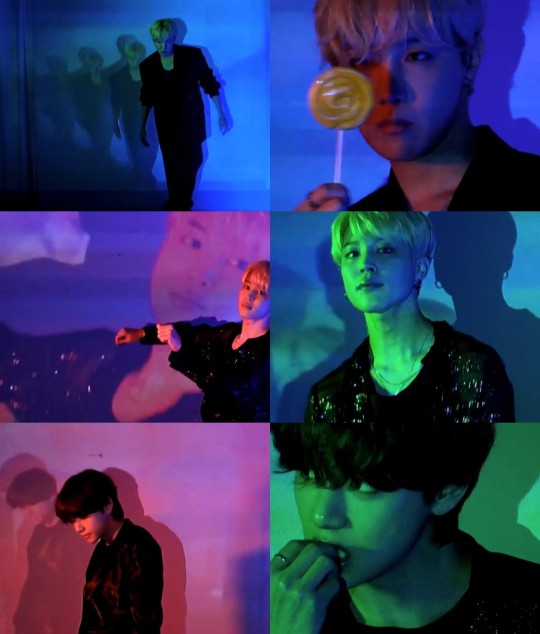 방탄소년단 제이홉·지민·뷔, 'Butter' 콘셉트 클립 화면
