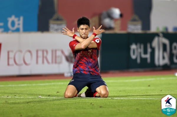 허용준. 사진｜한국프로축구연맹