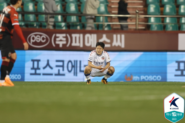수원 FC 공격수 이승우. 사진｜한국프로축구연맹
