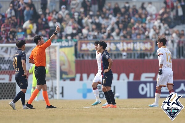 수원FC 공격수 이승우. 사진┃한국프로축구연맹 제공