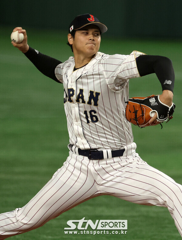 일본 야구대표팀 오타니 쇼헤이. 사진┃뉴시스