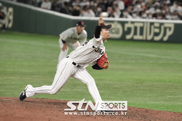 일본 대표팀 투수 다카하시 히로토. 사진┃뉴시스/AP