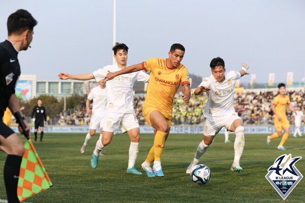 프로축구 광주FC 산드로. 사진┃한국프로축구연맹