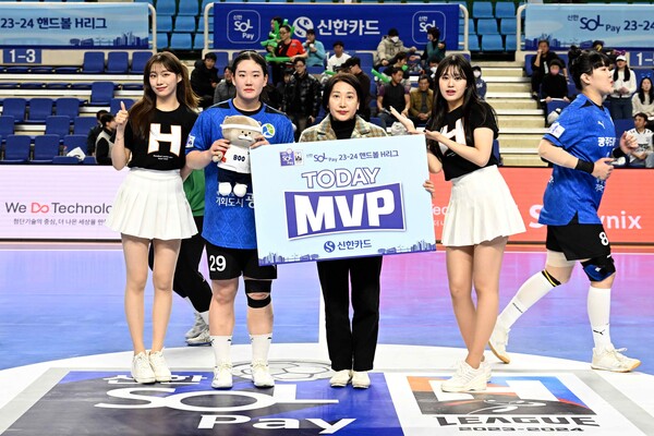 MVP 광주도시공사 김지현. 사진┃한국핸드볼연맹
