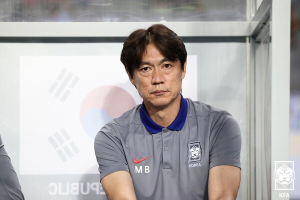 축구대표팀 홍명보 감독. /사진=KFA