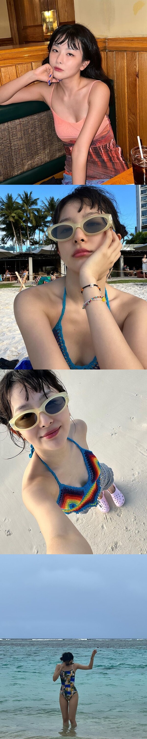 슬기, 데뷔 후 파격 노출…