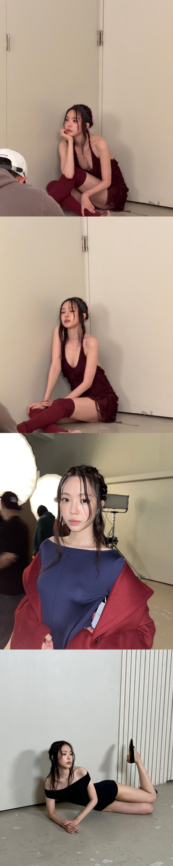 진짜 보일라…손나은, 푹 파인 채 볼륨감 노출 파격적 [☆PICK] < 문화 < 기사본문 - STN NEWS